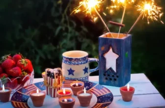 ¿Cómo se puede hacer una declaración patriótica con la decoración del 4 de julio?